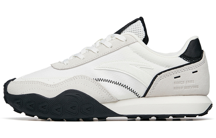 (Women) Anta Heritage Low 'Retro White Black' 122218856-1