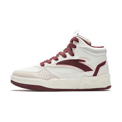 (W) Anta High-Top 'Ivory White'