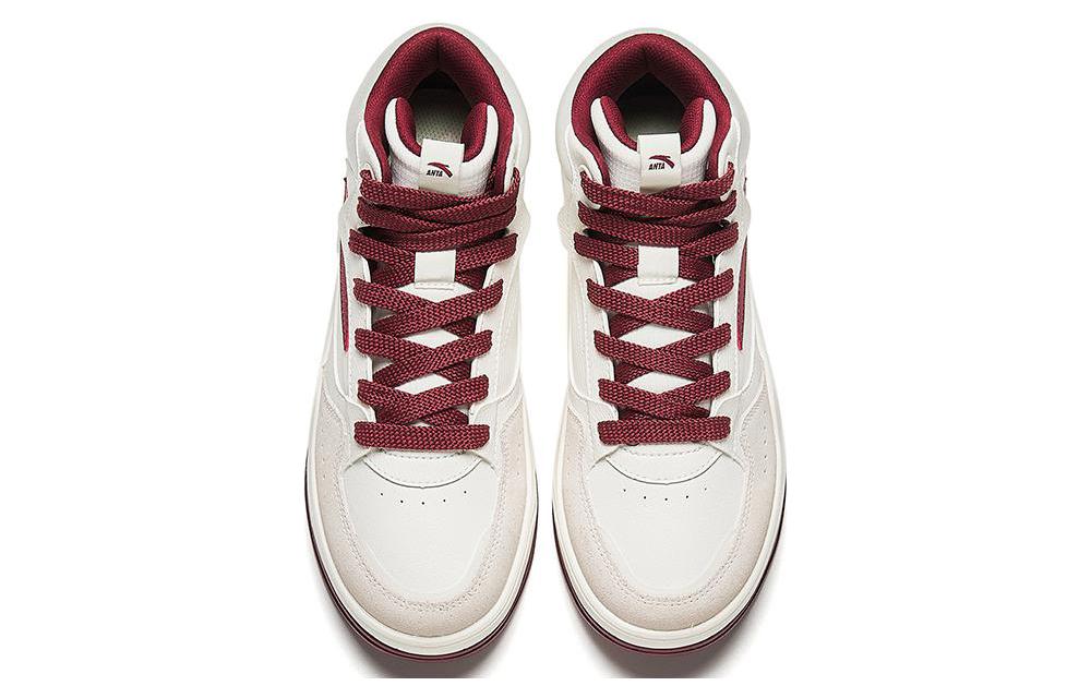 Lookbook (W) 安踏高帮“象牙白” 922348081-4