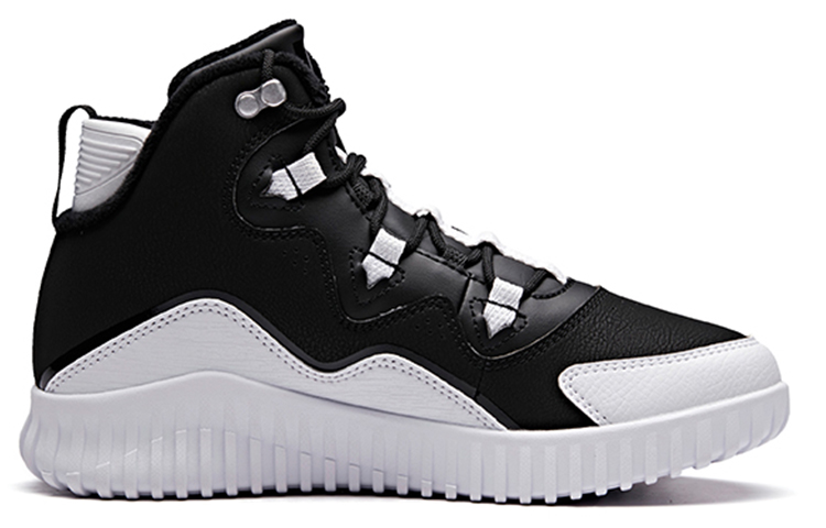 Order (W) Anta Sepatu Sneakers High-Top Kasual 'Putih Hitam' 12848907-3