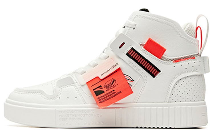 Buy (W) 안타 하이탑 캐주얼 스니커즈 (화이트 핑크) 92948062-3