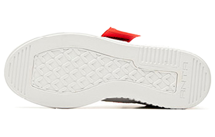 (W) Anta High-Top Casual Sneakers 'White Pink' 圖 6