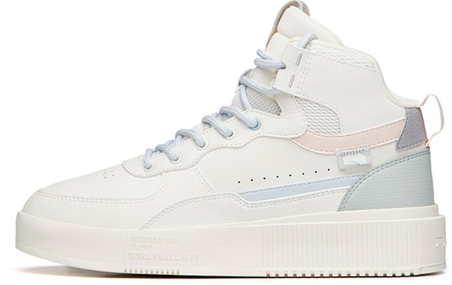(Women) Anta High-Top Platform Sneaker 'White Blue' 922238011-2yc Buy (Women) Anta High-Top Platform Sneaker 'White Blue' 922238011-2yc
