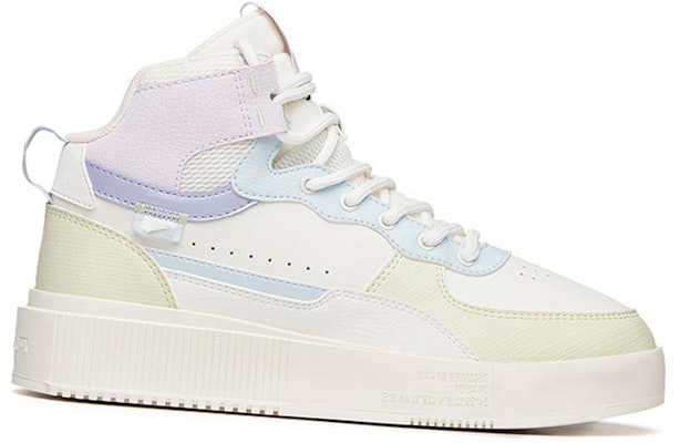 (Women) Anta High-Top Platform Sneaker 'White Green' 922238011-4 Order (Women) Anta High-Top Platform Sneaker 'White Green' 922238011-4