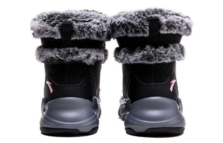 Lookbook (W) Anta Sepatu Lari High-Top 'Hitam Abu Pink' 12948999-1