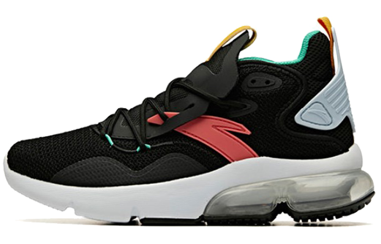 (Women) Anta High-Top Running Shoes 'Black White Pink' 92945510-4