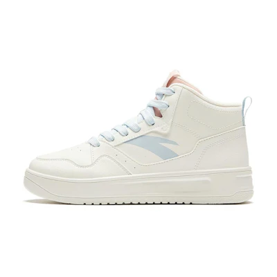 (W) Anta Skateboarding Series Sneakers High 'White Burgundy'