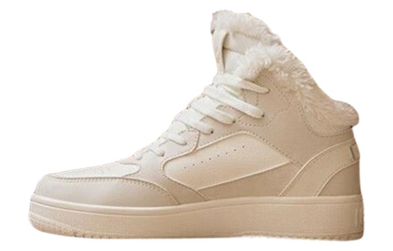 (Women) Anta High-Top Sneaker 'Ivory White' 922238013-1