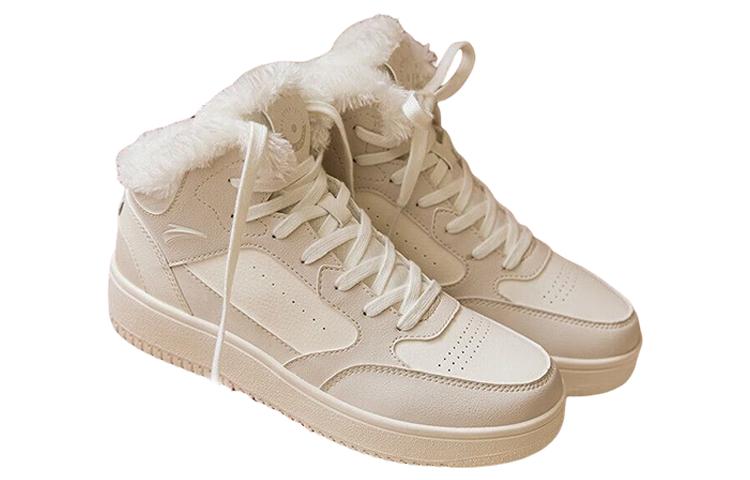 Lookbook (Women) Anta High-Top Sneaker 'Ivory White' 922238013-1