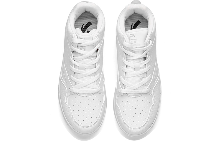 Lookbook (Women) Anta High-Top Sneaker 'Pure White' 12748043-1