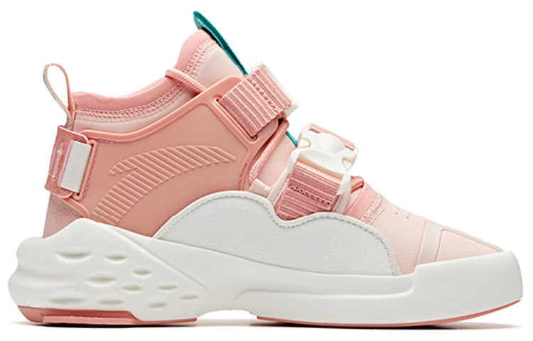 (W) Anta High-Top Sneakers 'Light Nude Pink' 圖 2