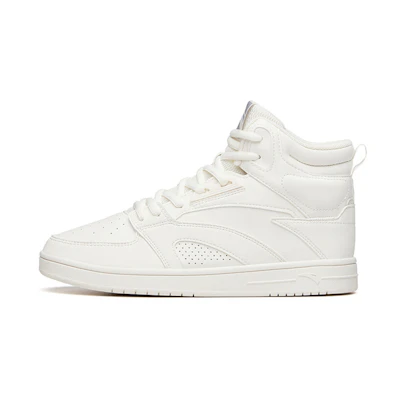 (W) Anta High Top Skateboarding Shoes 'Ivory'