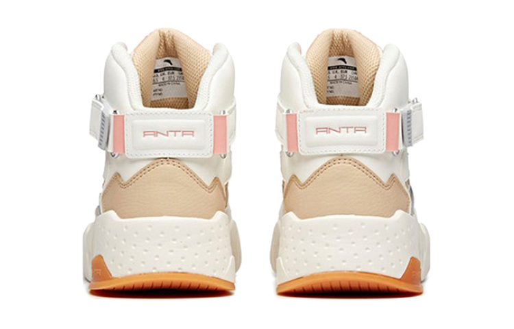 (W) Anta High-Top 'Oatmeal Grey-White' 圖 4