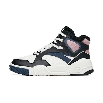 (W) Anta High-Top 'Raging Flame Black White Purple'