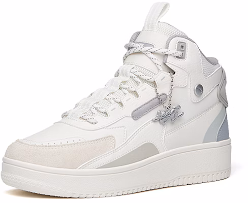 (Women) Anta High-Top 'White Grey' 122148013R-1 Lookbook (Women) Anta High-Top 'White Grey' 122148013R-1
