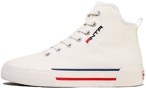 (W) アンタ ハイカット キャンバスシューズ「アイボリーレッド」 122118665-1 Buy (W) アンタ ハイカット キャンバスシューズ「アイボリーレッド」 122118665-1