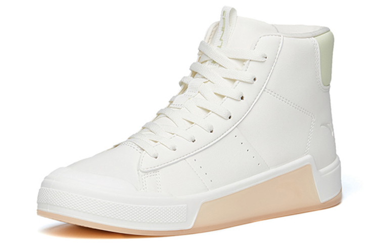 (W) Anta High-Top Casual Sneakers 'White Green' 圖 3