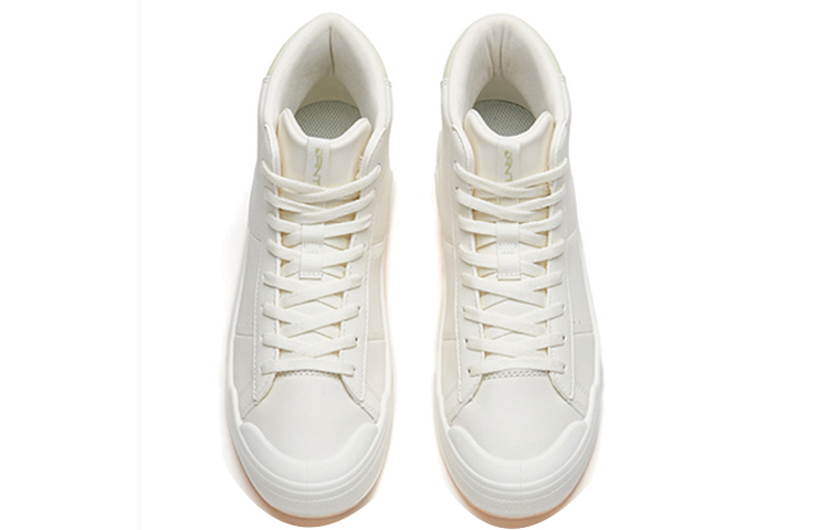 (W) Anta High-Top Casual Sneakers 'White Green' 圖 4