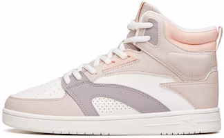 (Women) Anta High Top Skateboarding Shoes 'Pink White' 122138071-3 (Women) Anta High Top Skateboarding Shoes 'Pink White' 122138071-3
