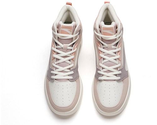 (Women) Anta High Top Skateboarding Shoes 'Pink White' 122138071-3 Lookbook (Women) Anta High Top Skateboarding Shoes 'Pink White' 122138071-3