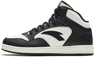 (Women) Anta High Top Skateboarding Shoes 'Black White' 922348087-4 (Women) Anta High Top Skateboarding Shoes 'Black White' 922348087-4
