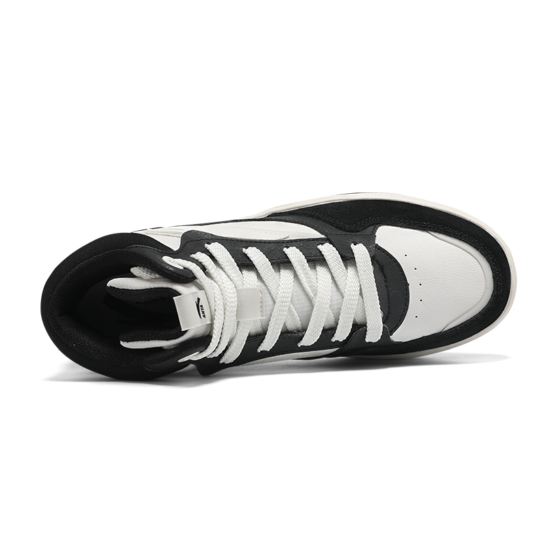 Order (Women) Anta High Top Skateboarding Shoes 'Black White' 922348081-3