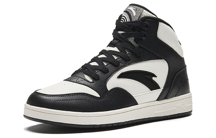 Lookbook (W) Anta Sepatu Skateboarding Tinggi 'Hitam Putih' 922348087-4