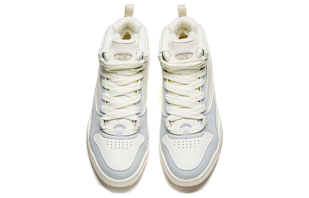 (W) Anta High Top Skateboarding Shoes 'White Beige Blue' 圖 3