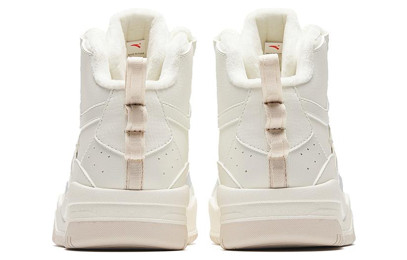 (W) Anta High Top Skateboarding Shoes 'White Beige Blue' 圖 4