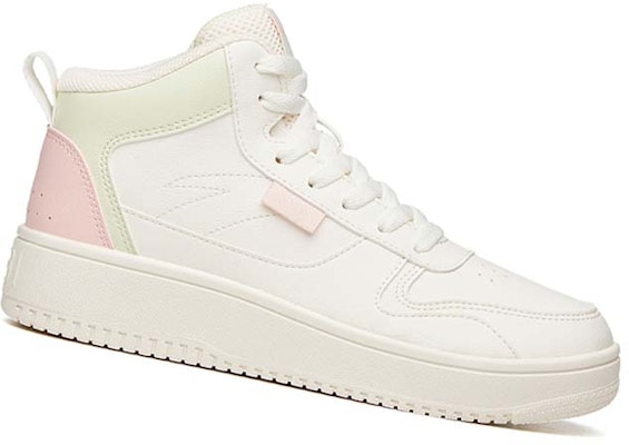 (W) アンタ ハイカットスケシュー 白ピンク緑 922038010-17 Order (W) アンタ ハイカットスケシュー 白ピンク緑 922038010-17