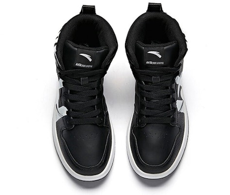 (Women) Anta High-Top Sneaker 'Black and White' 92548060-3 Lookbook (Women) Anta High-Top Sneaker 'Black and White' 92548060-3