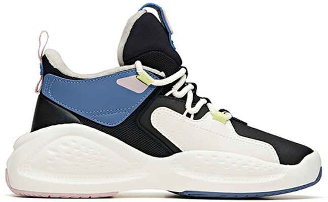 (W) 안타 하이탑 스니커즈 '블랙 블루 화이트' 122048080-6 Order (W) 안타 하이탑 스니커즈 '블랙 블루 화이트' 122048080-6