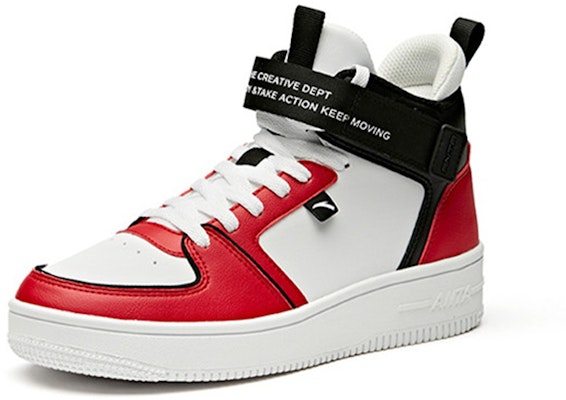 (Women) Anta High-Top Sneaker 'Red' 92948061-5 Lookbook (Women) Anta High-Top Sneaker 'Red' 92948061-5