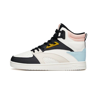 (W) Anta High-Top Sneaker 'White Pink Blue'