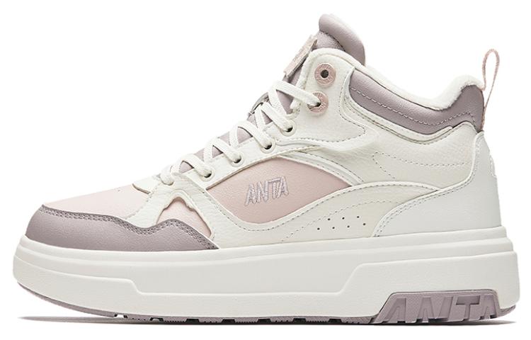 (Women) Anta High-Top Sneakers 'Creamy Purple' 922348902-3