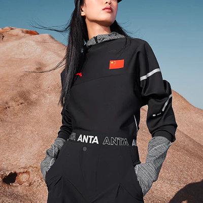 (W) 安踏 Highlight 系列黑色套頭圓領運動衫 162210728-1 Purchase (W) 安踏 Highlight 系列黑色套頭圓領運動衫 162210728-1