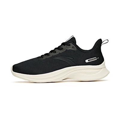(W) Anta Running Series Sneakers Nitrogen 'Black White'