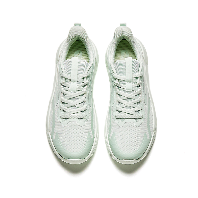 Lookbook Anta安踏 跳繩鞋 減震耐磨 低筒 跑步鞋 女款 綠色