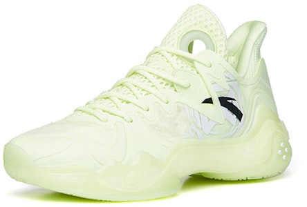 安踏 狂潮 4 減震防滑耐磨 中幫 實戰籃球鞋 女款 綠夜 Lookbook 安踏 狂潮 4 減震防滑耐磨 中幫 實戰籃球鞋 女款 綠夜