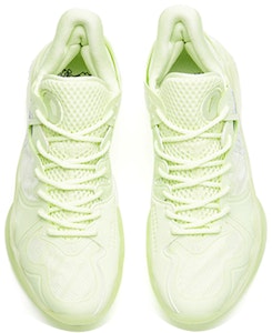 安踏 狂潮 4 減震防滑耐磨 中幫 實戰籃球鞋 女款 綠夜 Shop 安踏 狂潮 4 減震防滑耐磨 中幫 實戰籃球鞋 女款 綠夜