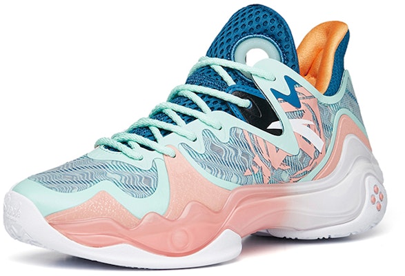 (W) Anta KT4 Low 'Biru Pink' 122231106-2 Lookbook (W) Anta KT4 Low 'Biru Pink' 122231106-2