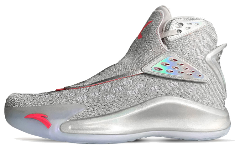 (Women) Anta KT5 Mid 'Grey' 12941101-4