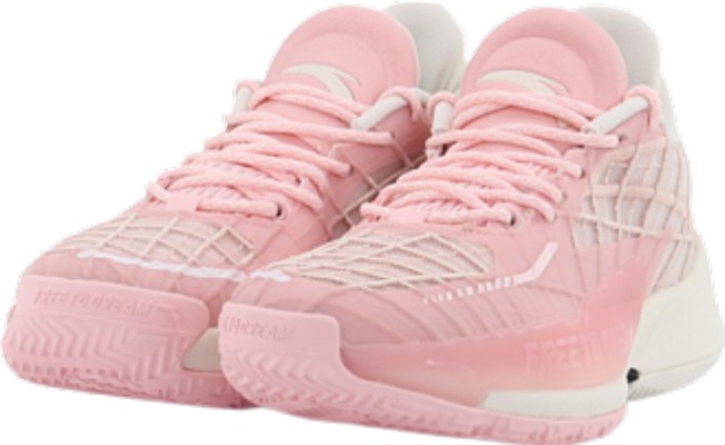 (W) 安踏 轻骑士3 粉白配色 122221608-3 Lookbook (W) 安踏 轻骑士3 粉白配色 122221608-3