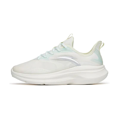 (W) Anta Leaf 2.0 Low 'Shock Absorbent Slip-Resistant Durable White Green'