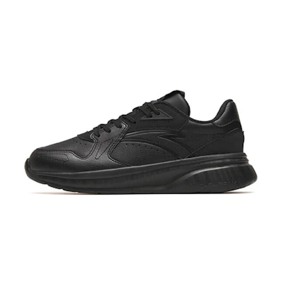 (W) Anta Leather Low 'Black'