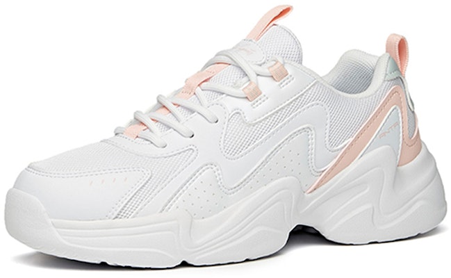 (Women) Anta Life Collection Dad Shoes 'White Pink Grey' 922118823-1 Lookbook (Women) Anta Life Collection Dad Shoes 'White Pink Grey' 922118823-1