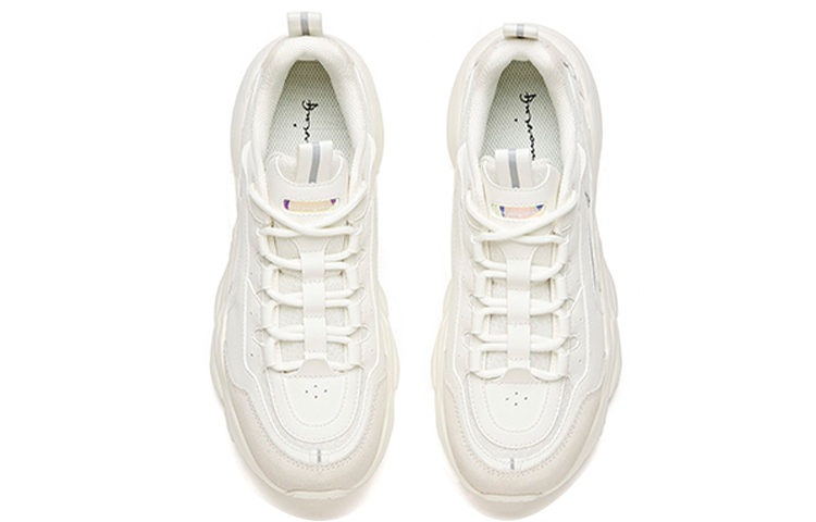 Lookbook (Women) Anta Life Collection Dad Shoes 'White Silver Beige' 922038827-1