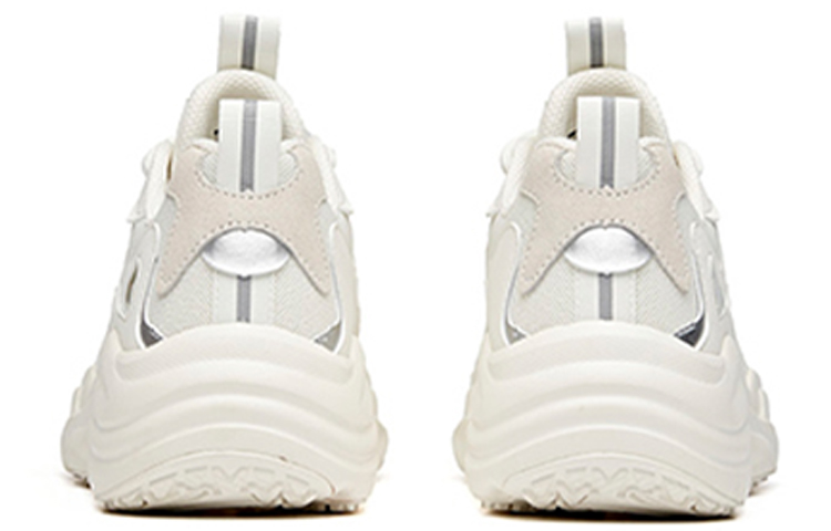 Shop (Women) Anta Life Collection Dad Shoes 'White Silver Beige' 922038827-1