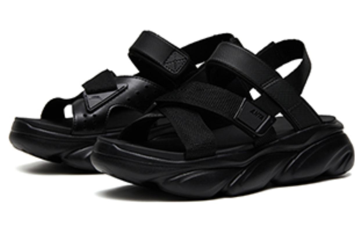 (Women) Anta Life Collection Sandals 'Black' 122338503-3