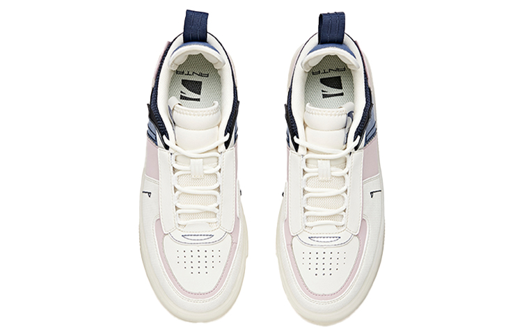 Shop (Women) Anta Life Collection Skateboarding Shoes 'White Pink Blue' 922048020-4